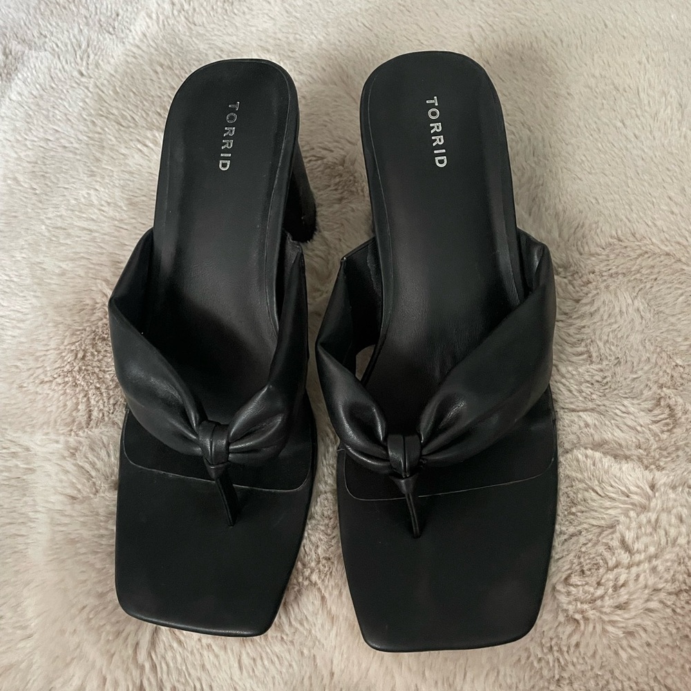 Torrid 11.5 Black Heels